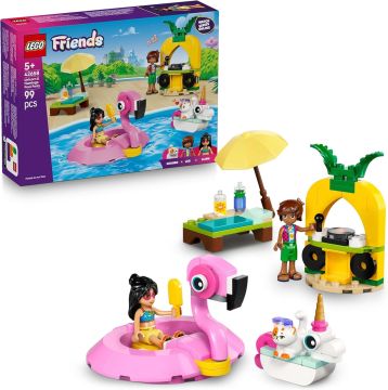 LEGO FRIENDS - POOL PARTY CON UNICORNO E FENICOTTERI