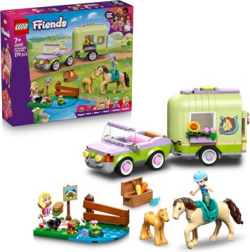 LEGO FRIENDS - RIMORCHIO PER CAVALLO E PULEDRO