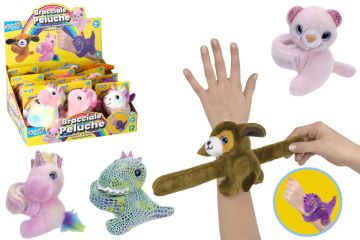 ANIMALI PELUCHE BRACCIALETTO ASSORTITO