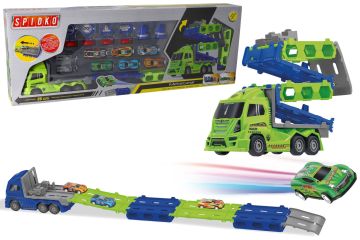 CAMION FRIZ CON LANCIATORE CON 6 AUTO MET/ACC.ASSORTITO