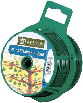 FILO PLASTIFICATO 1.15MMX25MT VERDE