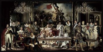 QUADRO IN VETRO 60X120CM