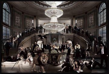 QUADRO IN VETRO 80X120CM