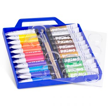 SCATOLA 22 TUBI METALLO 12 ML