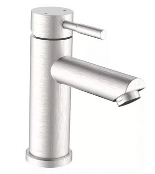 LINEA ANTEA - RUBINETTO PER LAVABO ACCIAIO SPAZZOLATO