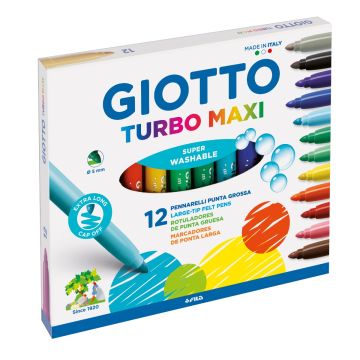 GIOTTO - GIOTTO TURBO MAXI CON 12 PENNARELLI