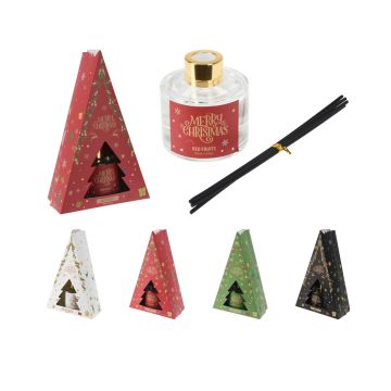 CONFEZIONE REGALO SET PROFUMAZIONE CON BACCHETTI 100ML ASS.