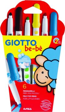 ASTUCCIO 6 PENNARELLI GIOTTO BEBE' 2