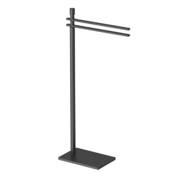 LINEA PASUBIO - PIANTANA PORTA ASCIUGAMANI NERO OPACO