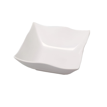 INSALATIERA FONDA IN PORCELLANA HELTON 16.5X16.5CM BIANCA