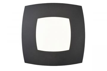 PLAFONIERA BICE 40X40CM NERO - 1900lm 4500K 24W