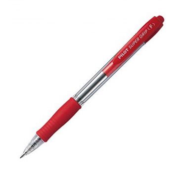 PILOT SUPER GRIP SFERA FINE ROSSO