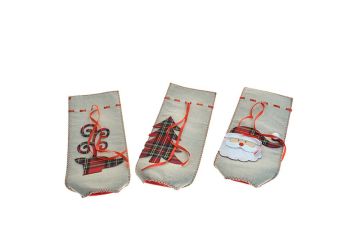 SACCHETTO P/BOTTIGLIA PERSONAGGI 35CM