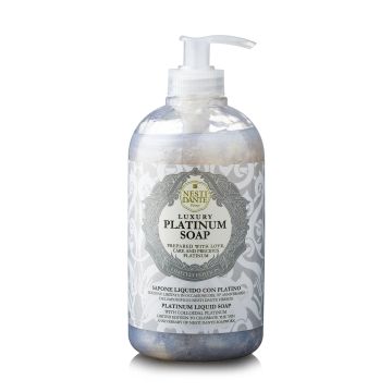 NESTI DANTE - PLATINUM SOAP - FLACONE DISPENSER 500ML VEGAN FRIENDLY