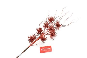 RAMO GLITTERATO ROSSO 18X55CM