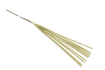 RAMO CON GLITTER H. 50CM ORO