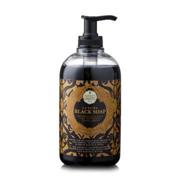 NESTI DANTE - BLACK SOAP - FLACONE DISPENSER 500ML VEGAN FRIENDLY