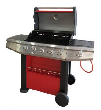 BARBEQUE A GAS ROSSO MASTER COOK 1
