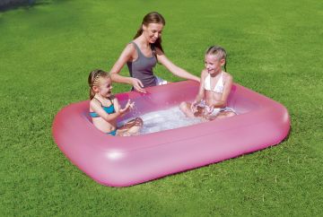 PISCINA AQUABABES 165X104X25CM 102LT C/TOPPA RIPARAZIONE