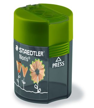 STAEDTLER - TEMPERAMATITE CONTENITORE A 2 FORI VERDE