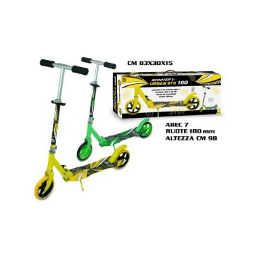TEOSPORT- MONOPATTINO IN ALLUMINIO C/RUOTE 180MM PU