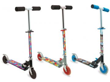 TEOSPORT - MONOPATTINO IN ALLUMINIO CON RUOTE 120MM 50KG