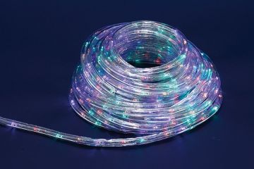 TUBO 480 LED MULTICOLORE 20MT USO ESTERNO CON GIOCHI DI LUCE