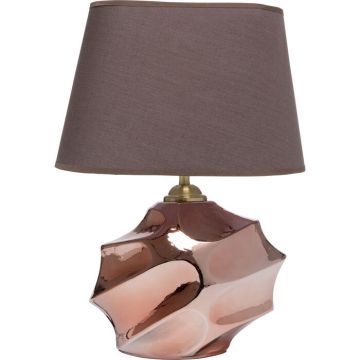 LAMPADA DA TAVOLO ALBA BRONZO 42CM