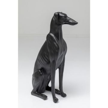 GREYHOUND BRUNO NERO OPACO 44X26 H 80CM