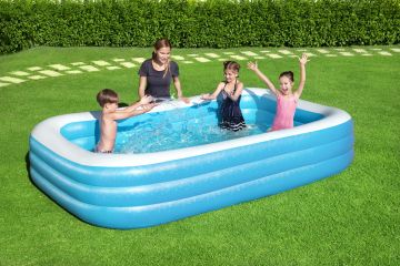 PISCINA DELUXE BLUE 305X183X56