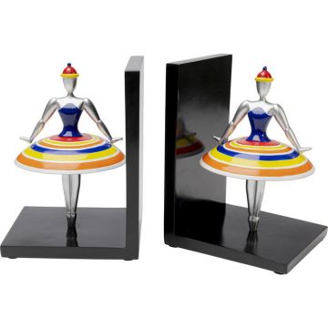 SET 2 FERMALIBRI PRIMA BALLERINA STRIPES 14,8X13 H. 20,2CM