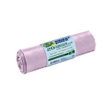 SET 20 SACCHI NETTEZZA LILLA MISTERPACK 70X105CM 110LT