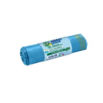 SET 15 SACCHI NETTEZZA AZZURRI MISTERPACK 55X65CM 45LT 