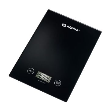 BILANCIA DA CUCINA DIGITALE 5KG NERA