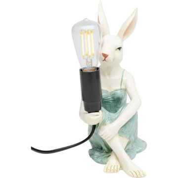 LAMPADA DA TAVOLO GIRL RABBIT H 21CM - E14 1X40W 230V 50/60hz