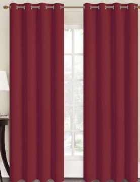 LINEA MADY - TENDA CON OCCHIELLI IN POLIESTERE 140X280CM MARRONE 