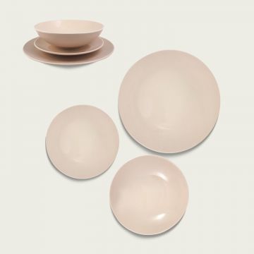 PIATTO FONDO CREMA CM 21