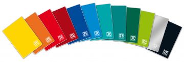ONE COLOR - QUADERNO COLOR MAXI 20+1 FOGLI A4 QUADRETTI ASSORTITO