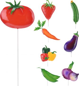 PICK IN METALLO VEGETALI 53CM ASSORTITO