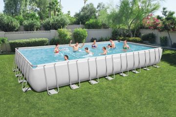 BESTWAY - PISCINA 956X488 H. 132 POWER STEEL  