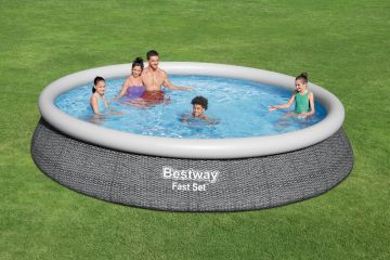 BESTWAY - PISCINA GONFIABILE FAST SET 457X84CM 9677LT