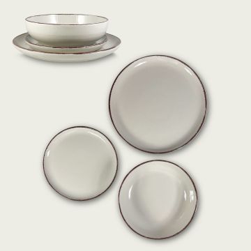 PIATTO FONDO TIERRA ACQUA MARINA DIAM. 20