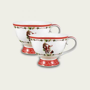 TAZZA SANTA CLAUS 11X10 H 9.5CM