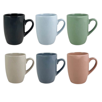 TAZZA MUG CON MANICO IN CERAMICA 340ML ASSORTITO