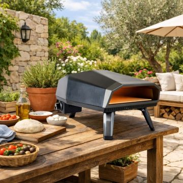 FORNO PER PIZZA IN ACCIAIO ANTRACITE