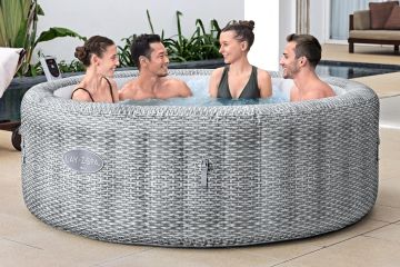 BESTWAY - PISCINA IDROMASSAGGIO GONFIABILE LAY-Z-SPA BALI 196X71CM 980LT