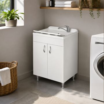 LAVATOIO MOD. ECO CM 60X50 BIANCO 