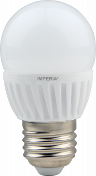 IMPERIA LED SFERA OPALE CERAMICA E27 9W 4000K