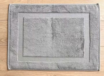 TAPPETO BAGNO SPUGNA SOLID 50X70CM GRIGIO