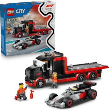 LEGO CITY - DISPLAY TRUCK F1 CON AUTO DA CORSA AUDI F1